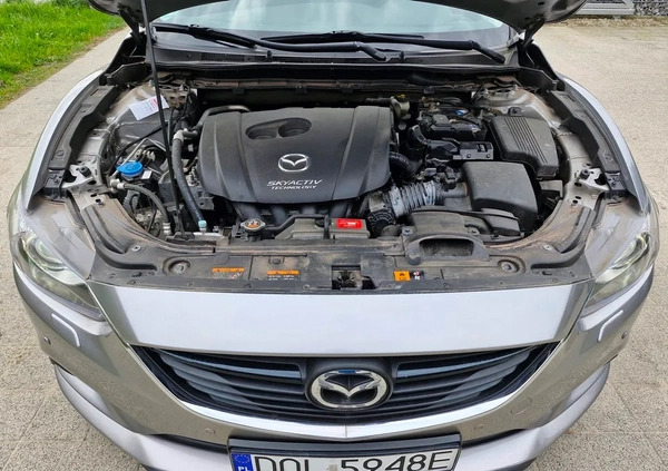Mazda 6 cena 51900 przebieg: 119741, rok produkcji 2013 z Zaklików małe 191
